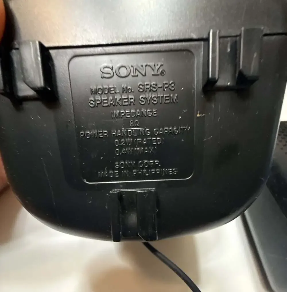 Sony SRS-P3 Portable Mini Stereo Speaker System